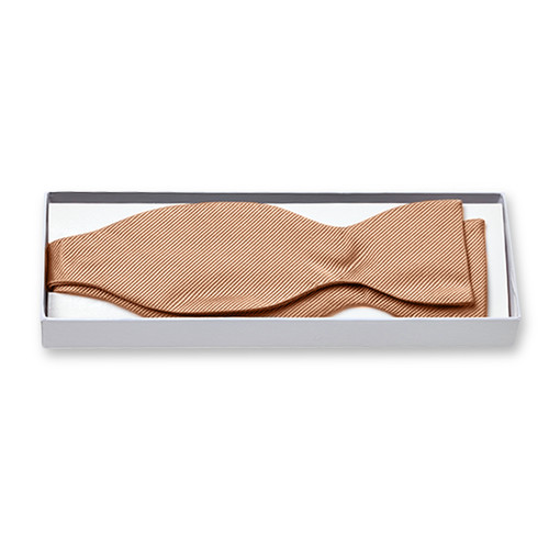 Nœud papillon beige à nouer  (2)