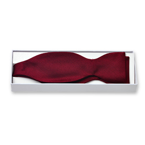 Nœud papillon bordeaux à nouer  (2)