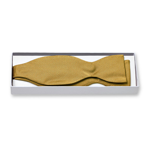 Nœud papillon doré à nouer  (2)