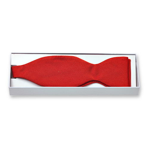 Nœud papillon rouge tomate à nouer   (2)