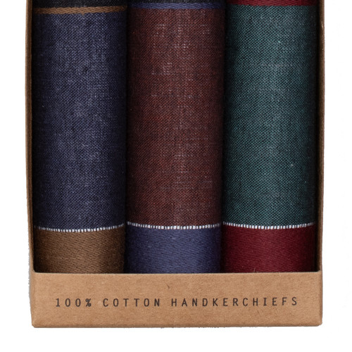 Mouchoirs homme - Noir (2)