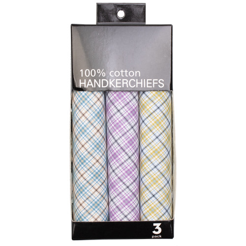 Mouchoirs homme - À carreaux (1)
