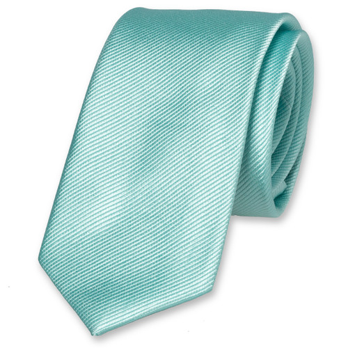 Cravate slim aqua (1)