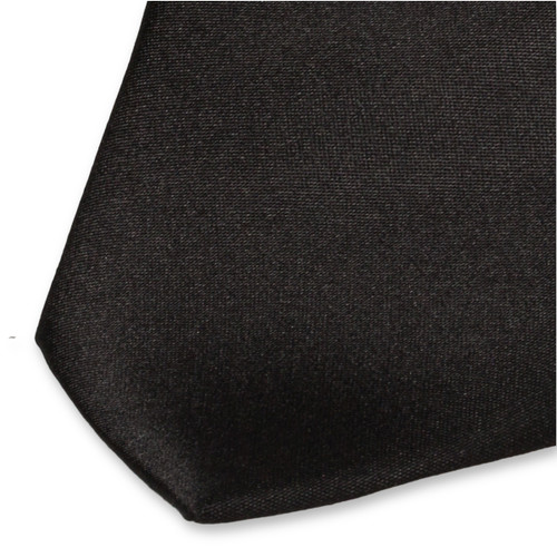 Cravate slim noire (2)