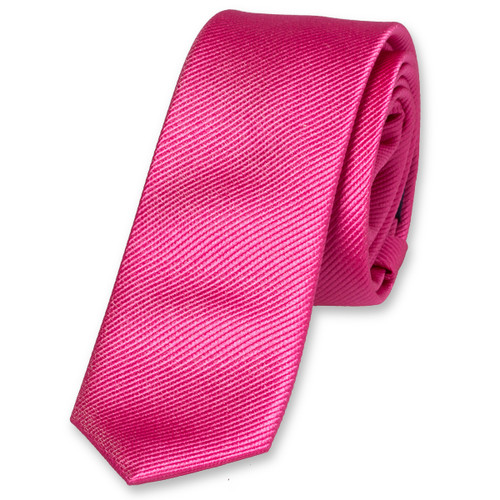 Cravate enfant rose vif (1)