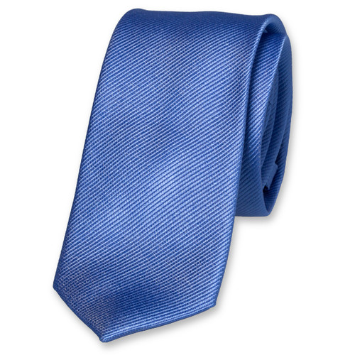 Cravate slim bleue (1)