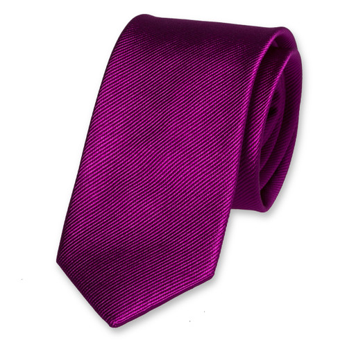 Cravate slim violette (1)