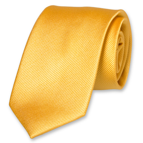 Cravate XL jaune (1)