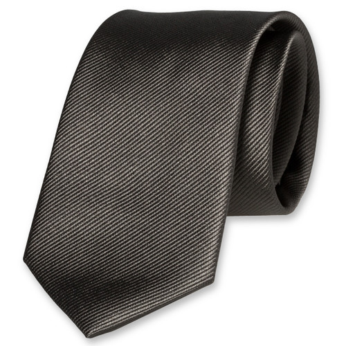 Cravate XL gris foncé (1)