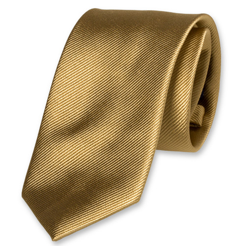 Cravate XL dorée (1)