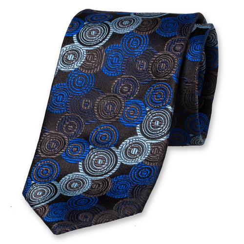 Cravate à cercles bleues (1)