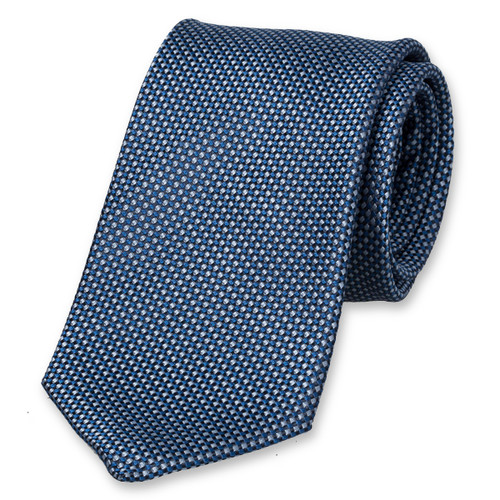 Cravate en deux nuances de bleu (1)