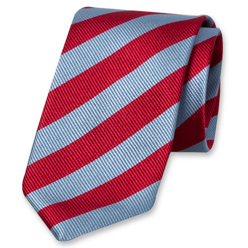 Cravate rouge/bleu (1)