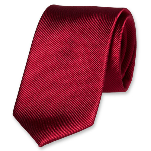 Cravate rouge cerise (1)