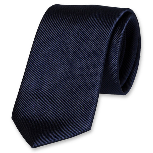 Cravate bleu foncé (1)