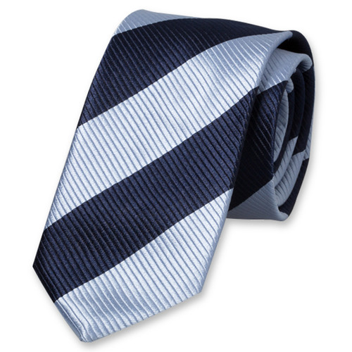 Cravate bleu/bleu marine (1)