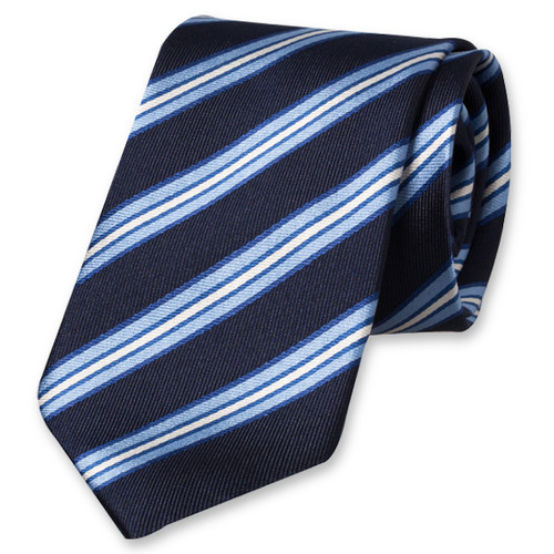 Cravate bleu foncé   (1)