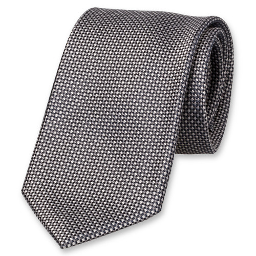 Cravate en deux nuances de gris (1)