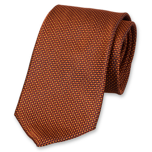 Cravate en deux nuances de marron (1)