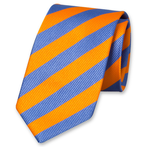 Cravate blue/orange (1)