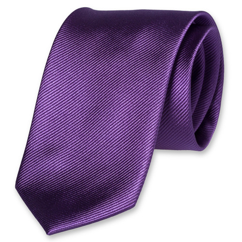 Cravate violet orchidée (1)
