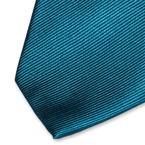 Grossiste Cravate Shiny bleu fluo (50 cm), Réservé aux professionnels