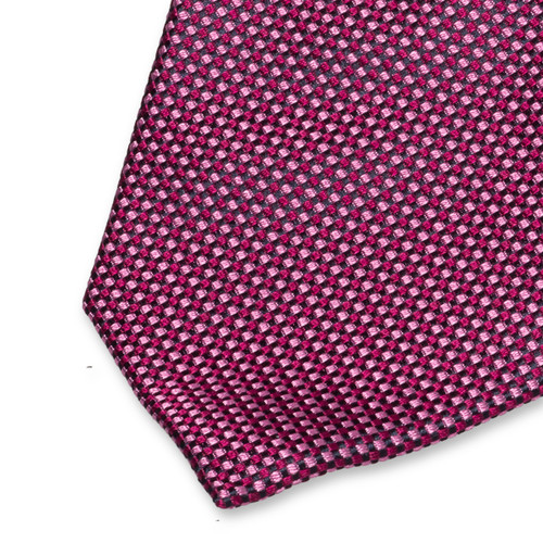 Cravate en deux nuances de rose (2)