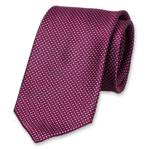 Cravate en deux nuances de rose (1)