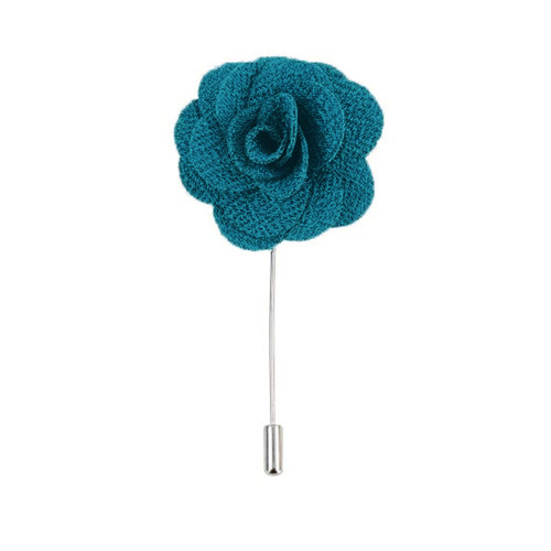 Épingle de revers Petrol - Fleur (1)