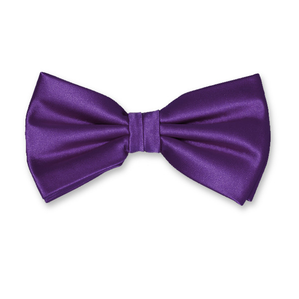 Nœud papillon en polyester Violet (1)