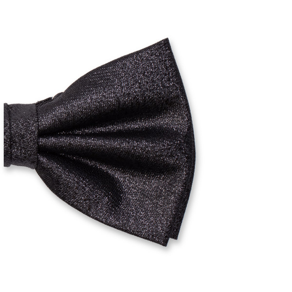 Nœud papillon Noir brillant (2)