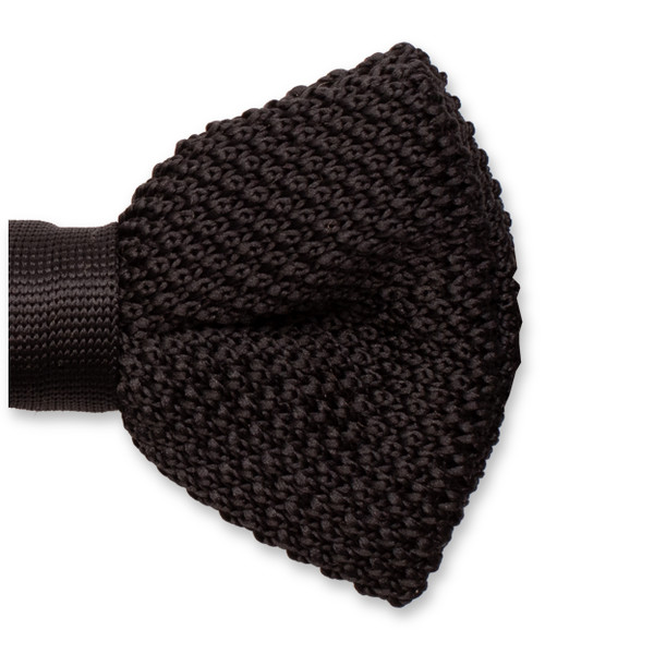 Nœud Papillon tricot Noir (2)