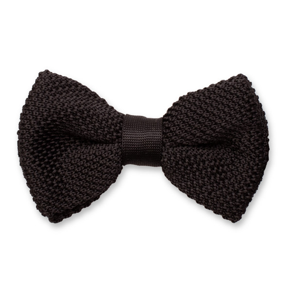 Nœud Papillon tricot Noir (1)