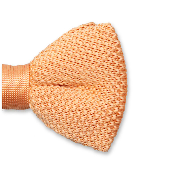 Nœud Papillon tricot Peach (2)