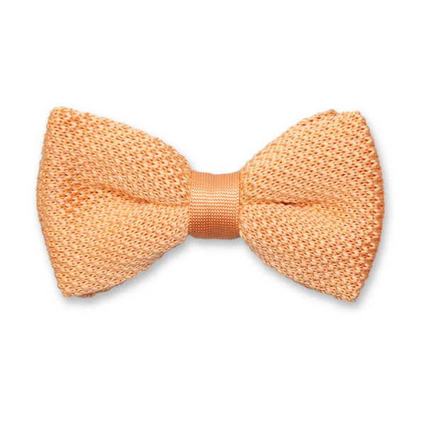 Nœud Papillon tricot Peach (1)