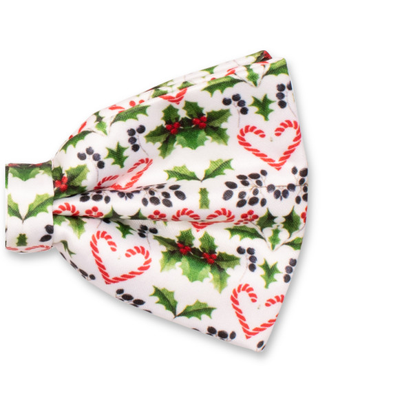 Noeud papillon de Noël - Houx (2)