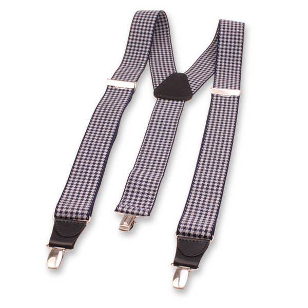 XIV Bretelles Pied-de-poule - Bleu foncé (3)