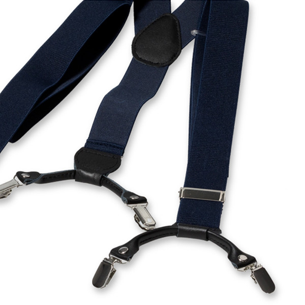 Bretelles Avec Clips Bleu Foncé (3)