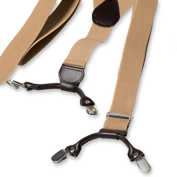 Bretelles Avec Clips Beige (3)