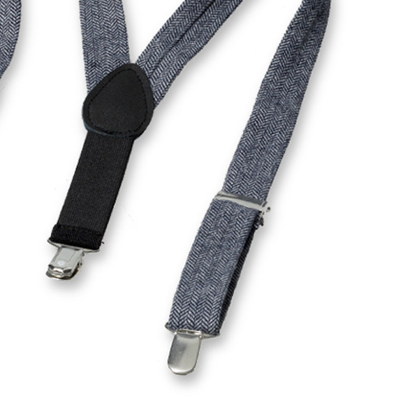 Bretelles Enfant en Laine Bleu Foncé (3)