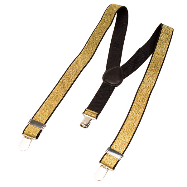 Or Scintillante Bretelles Enfant (2)