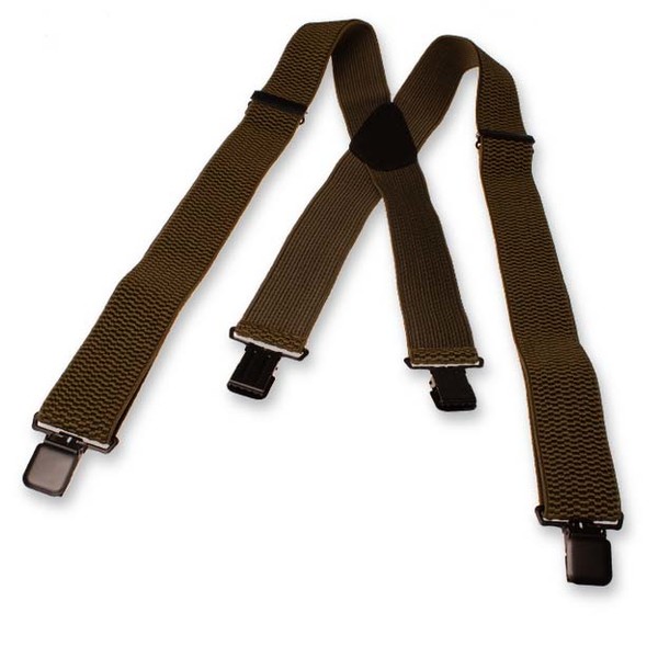 Bretelles de Travail Olive verte (3)