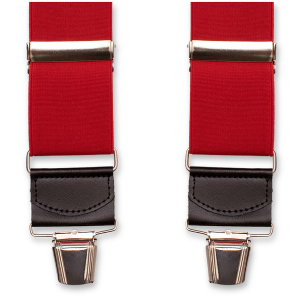 Bretelles Extra Larges Rouge (3)