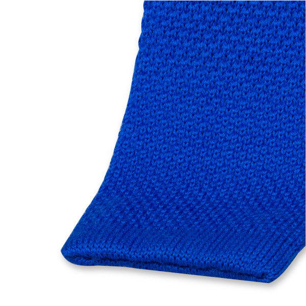 Cravate tricot bleue (2)