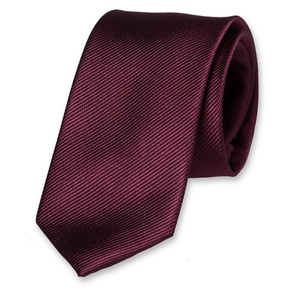Aubergine Cravate pour Femme  (1)