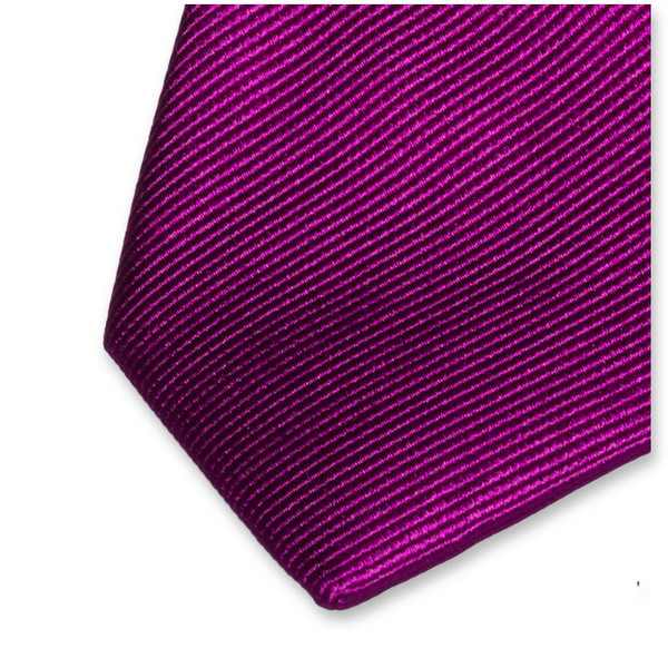 Violet vif Cravate pour Femme  (2)