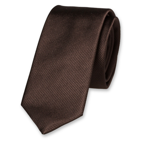 Brun foncéCravate pour Femme  (1)