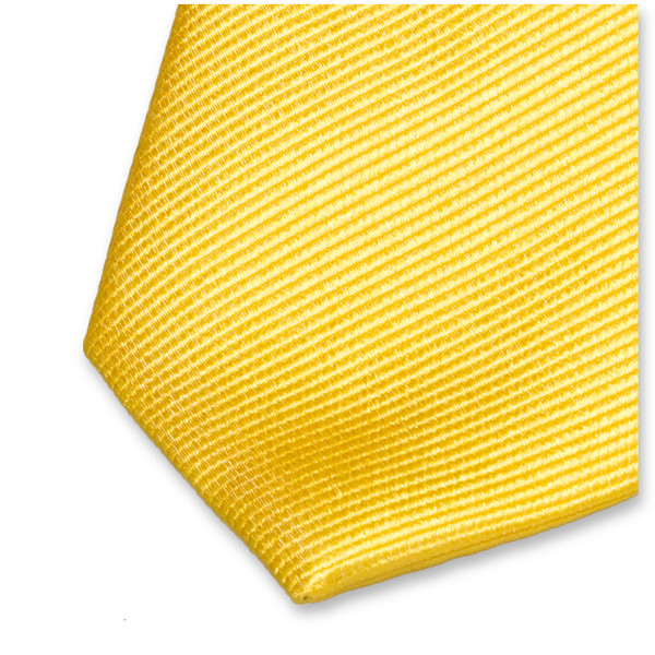 Cravate pour Femme Jaune canari (2)