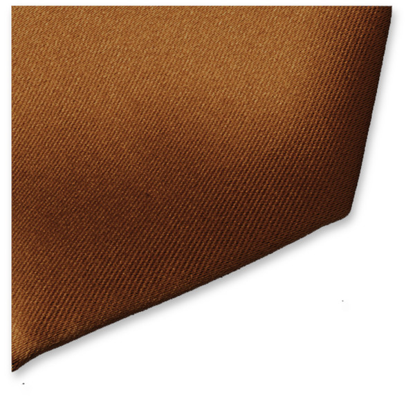 Cravate Cognac en satin polyester (2)