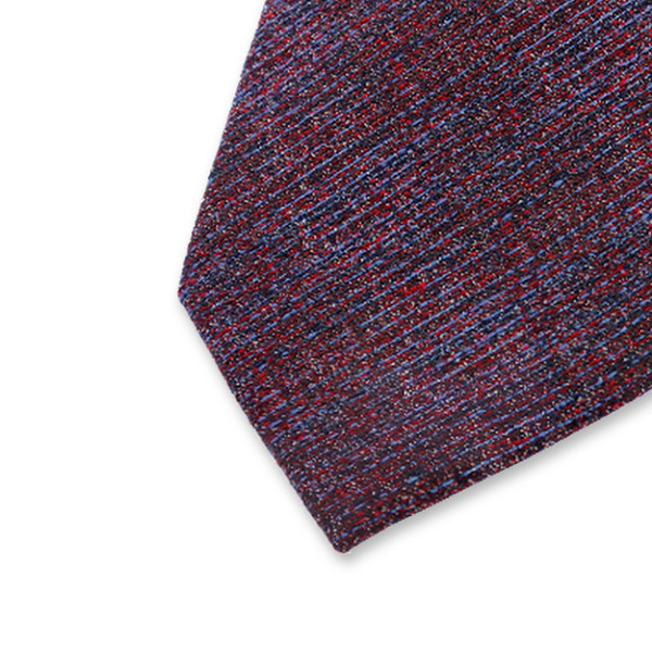 Cravate Etroite Rouge-Bleu Mixte (2)